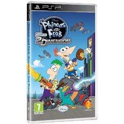 PHINEAS AND FERB DISNEY'S ACROSS THE 2ND DIMENSION [FINEAS & PHERB SECOND] GR ΕΛΛΗΝΙΚΟ -USED- (PSP)